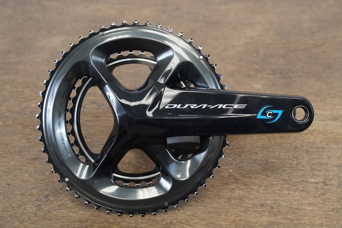 175mm 52/36T Dura-Ace FC-R9100 Stages Dual Sided Power Meter Crankset 9100 660g
