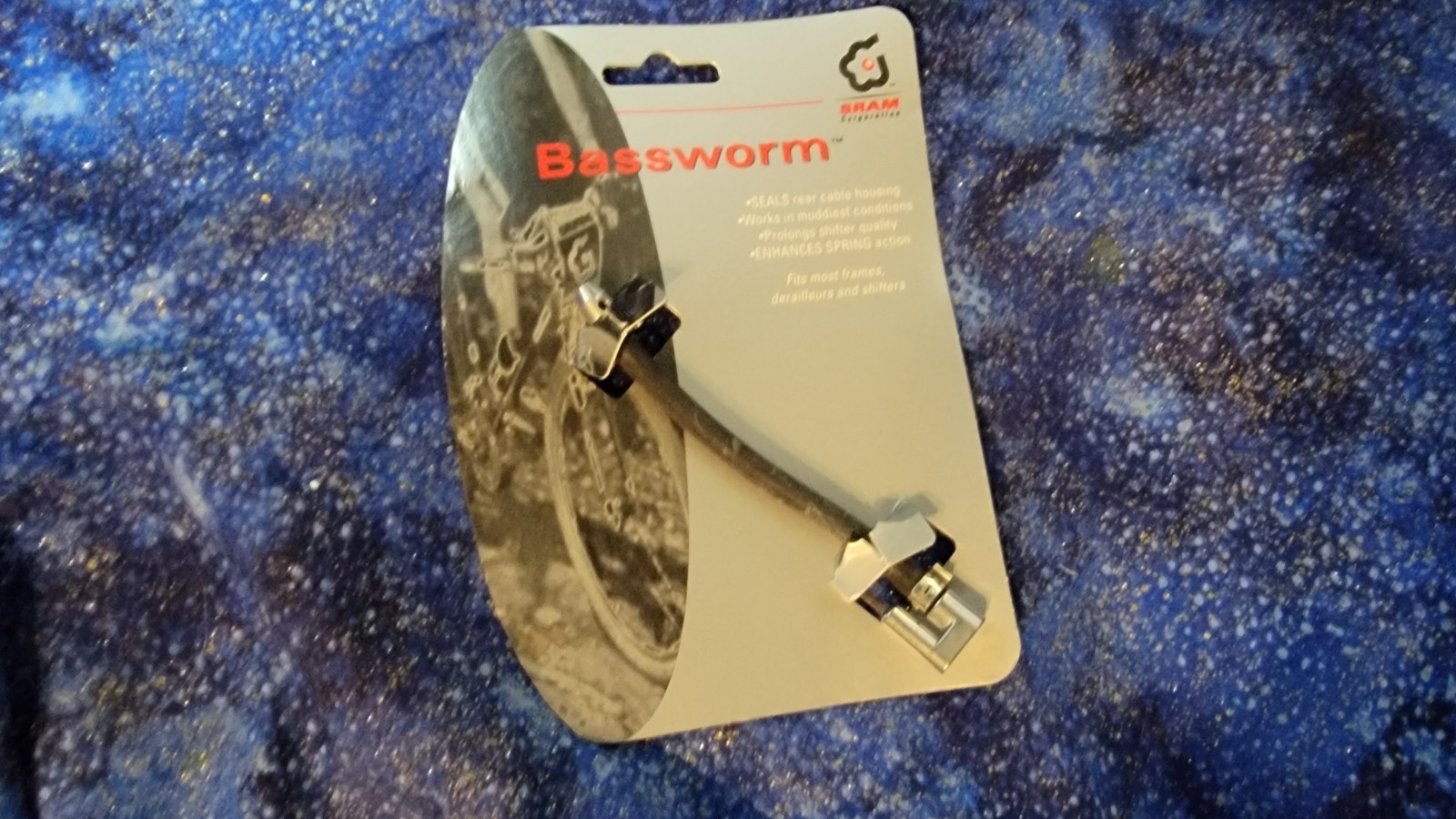Bassworm SRAM Corp vintage mountain bike derailleur cable – keeps the muck out