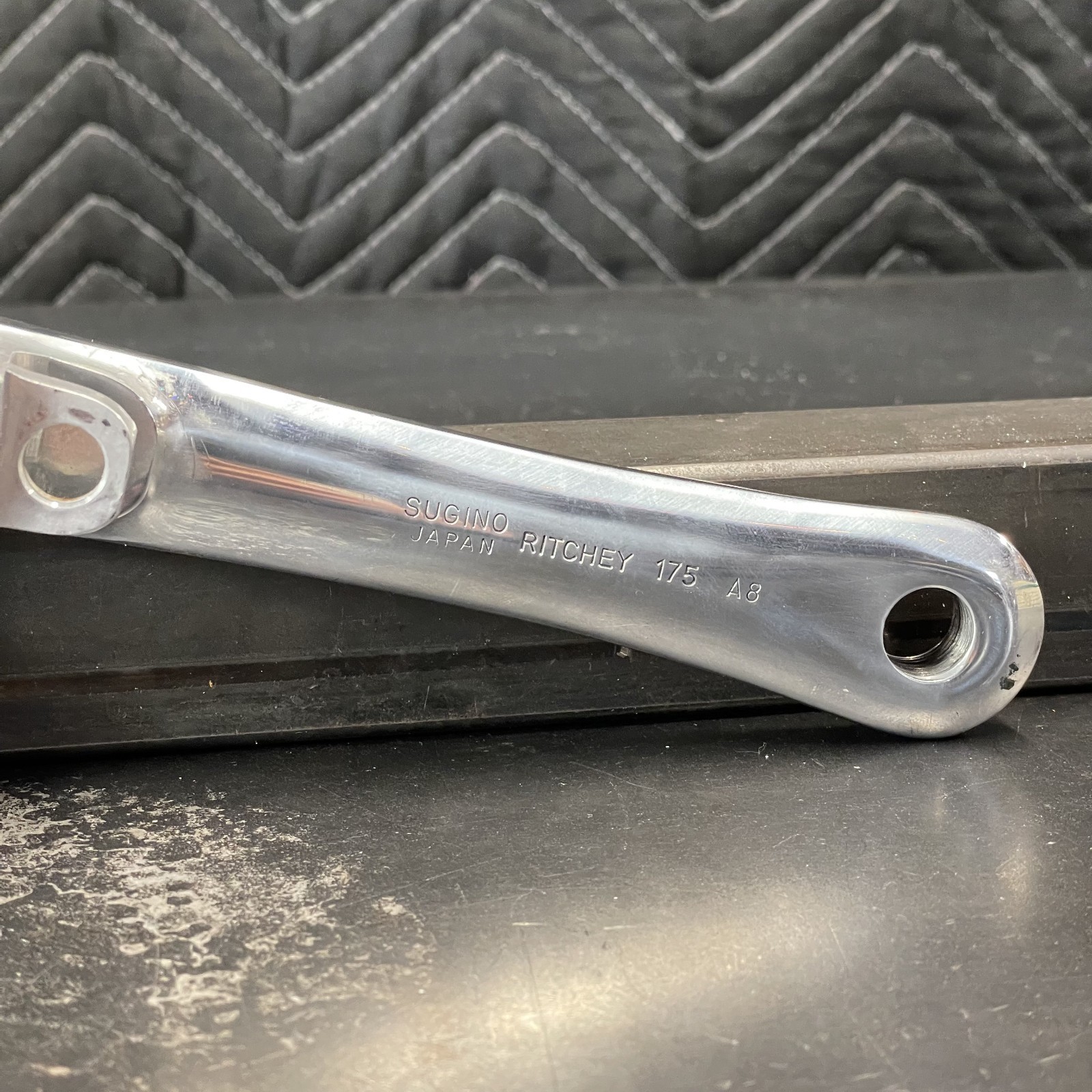 Vintage Custom Pantographed/Polished Ritchey Logic Sugino Crankset – 175mm