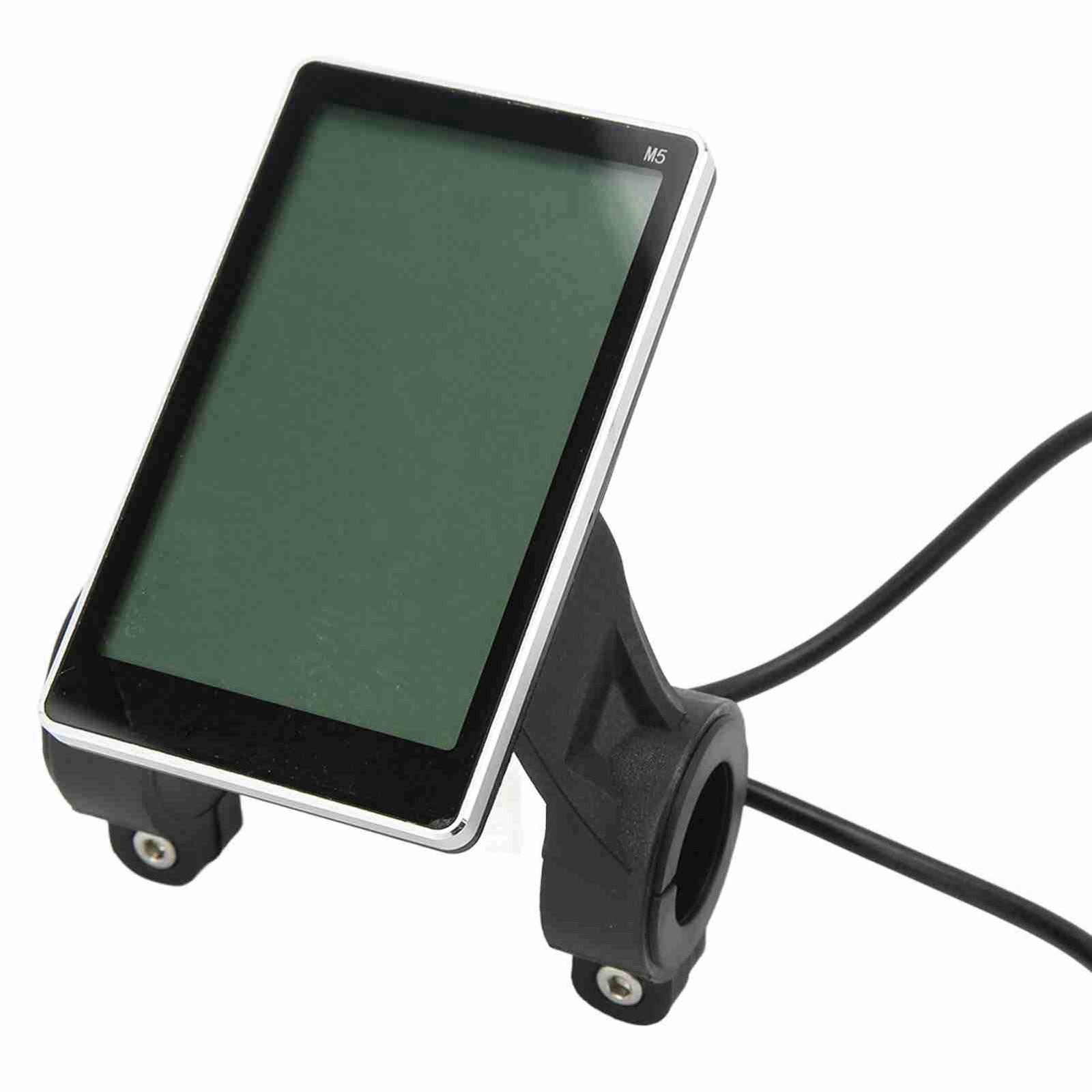 Electric Bike LCD Display Meter Control Panel 24V 36V 48V 60V Speedometer 5 Pin