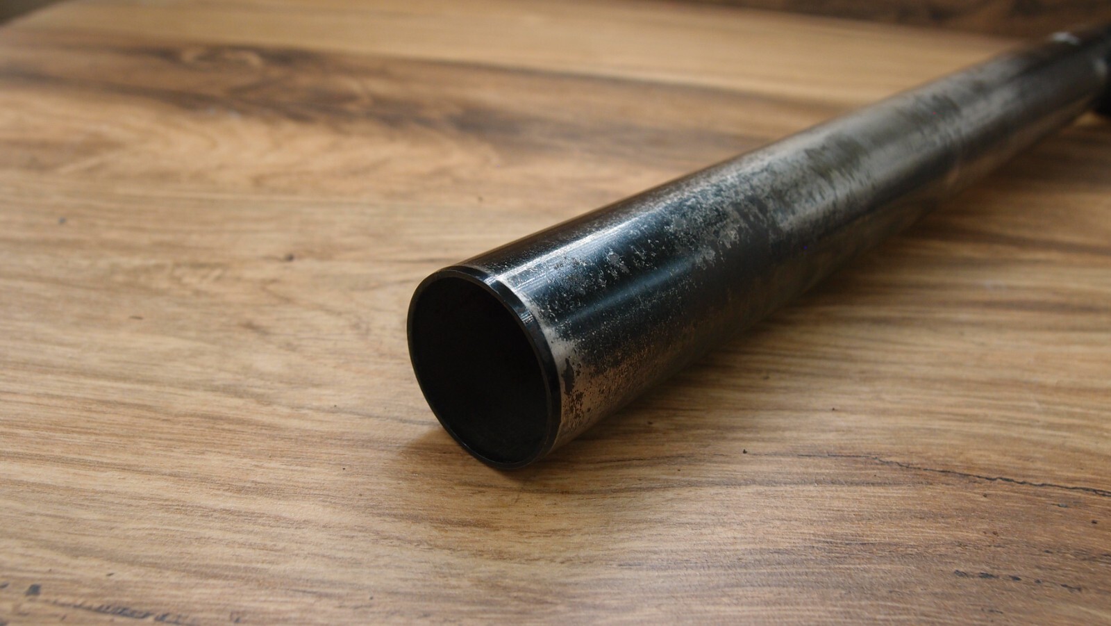 1990’s steel Cr-Mo plain seatpost Kalloy for MTB 30.4mm