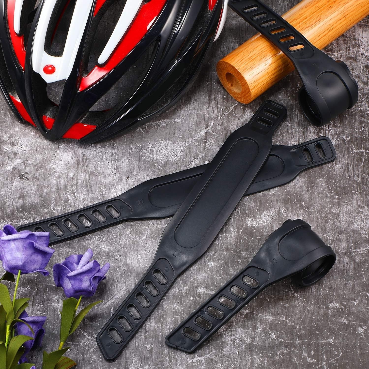 Universal Fit Stationary Bike Pedal Straps – Adjustable & Non-Slip Grip