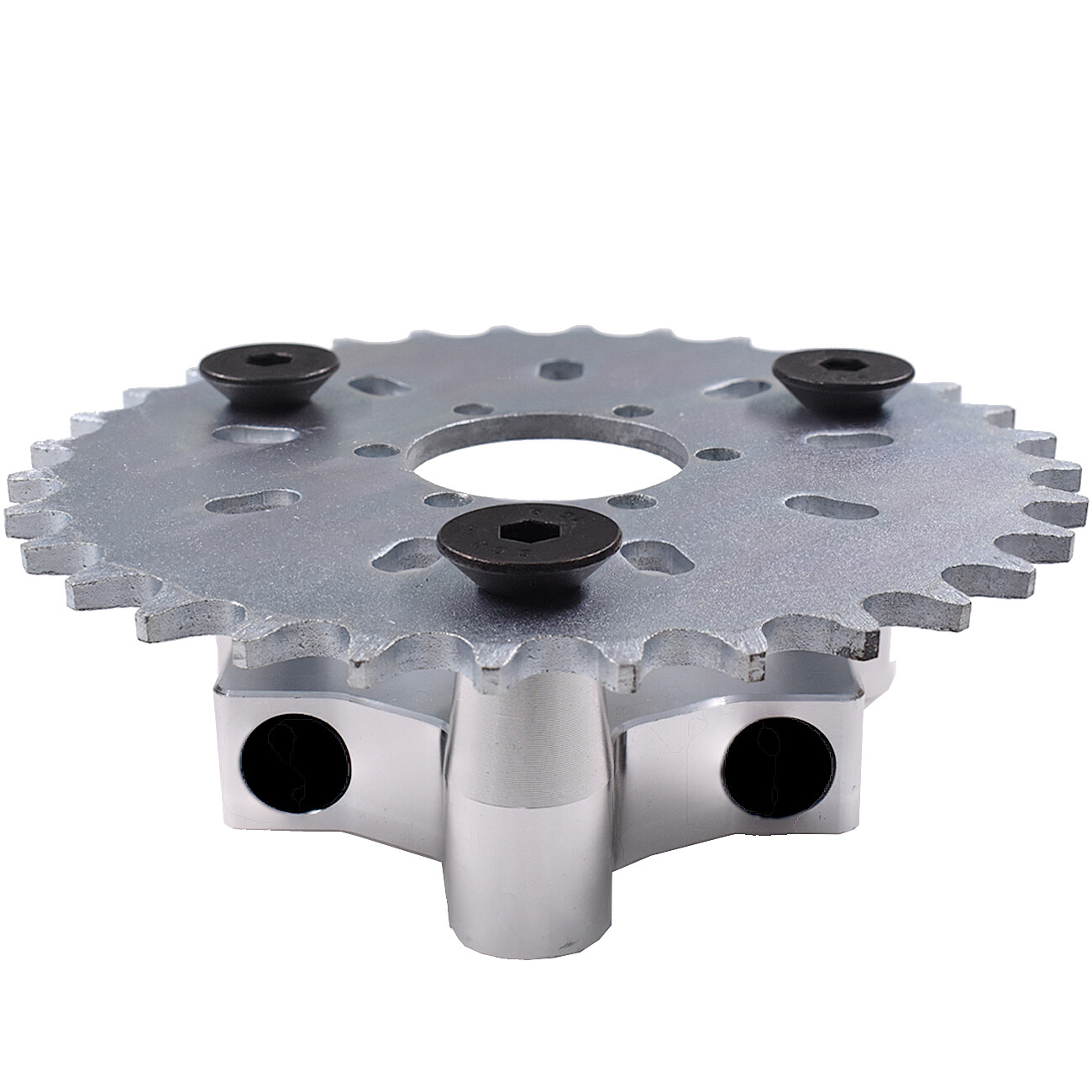 40T Sprocket with Adapter 415 Chain For 66cc 80cc 2 Stroke Motorized Bike