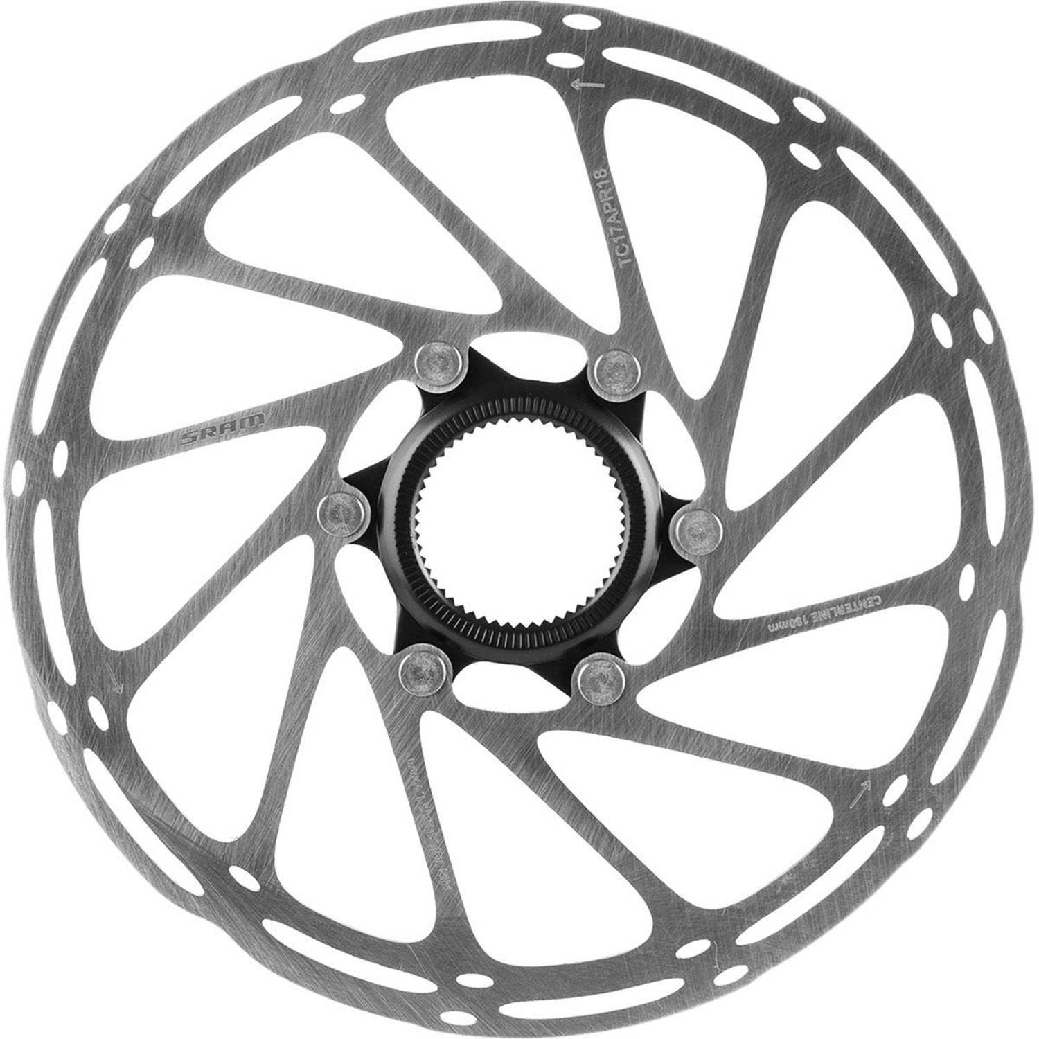 SRAM CENTERLINE 160mm ROTOR CENTER LOCK BRAKE DISC ROTOR Multi-coloured