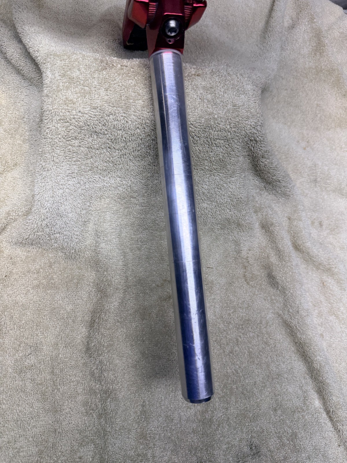 Vintage Mid-School BMX 96 Schwinn XS Seat & Post – Red – Clean 6/10