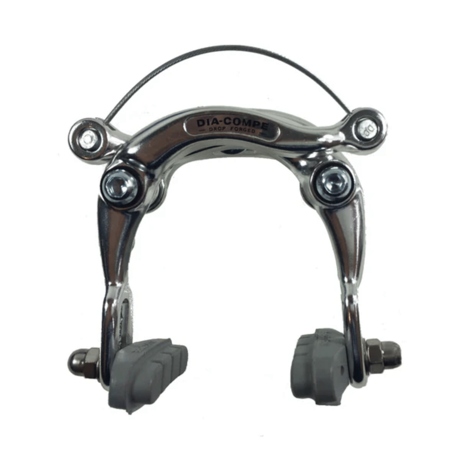 Dia-Compe DC-750 Center Pull Bike Brake 62-78mm Reach Silver Front or Rear