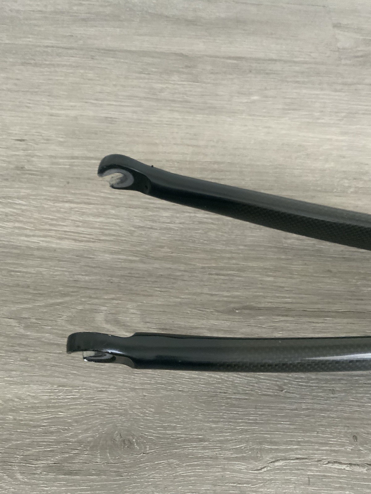 WEYLESS CARBON FORK 700C 1 1/8 INCH THREADLESS 163 MM STEERER 570 GRAMS