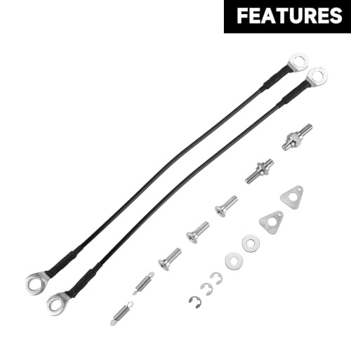 Set of 1 Gas Struts for Rear Tailgate Assist – Compatible