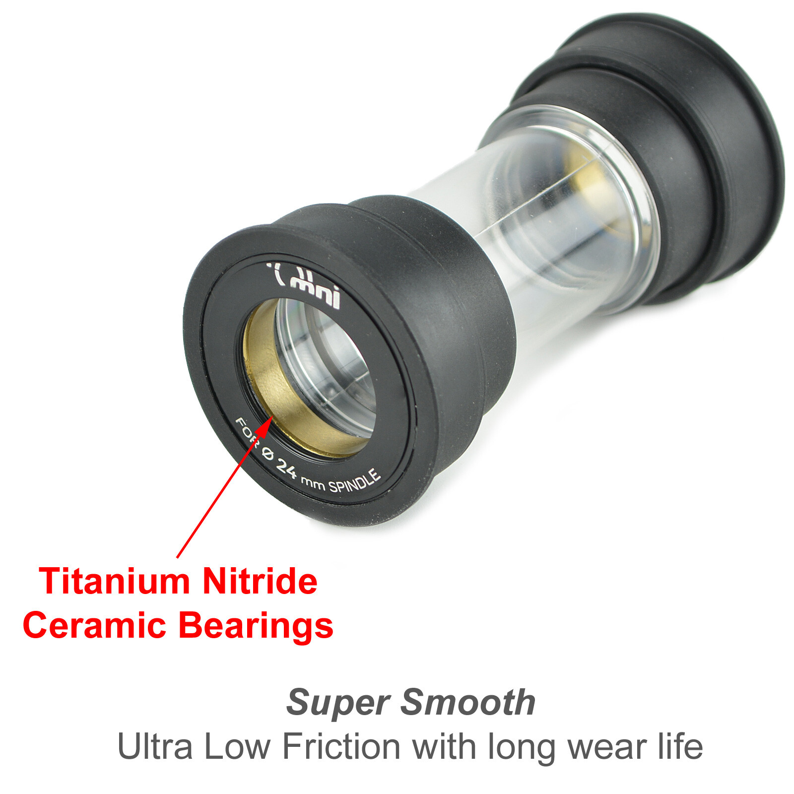 OMNI Racer WORLDS LIGHTEST Ti CERAMIC Bottom Bracket BB86 BB92 For Shimano