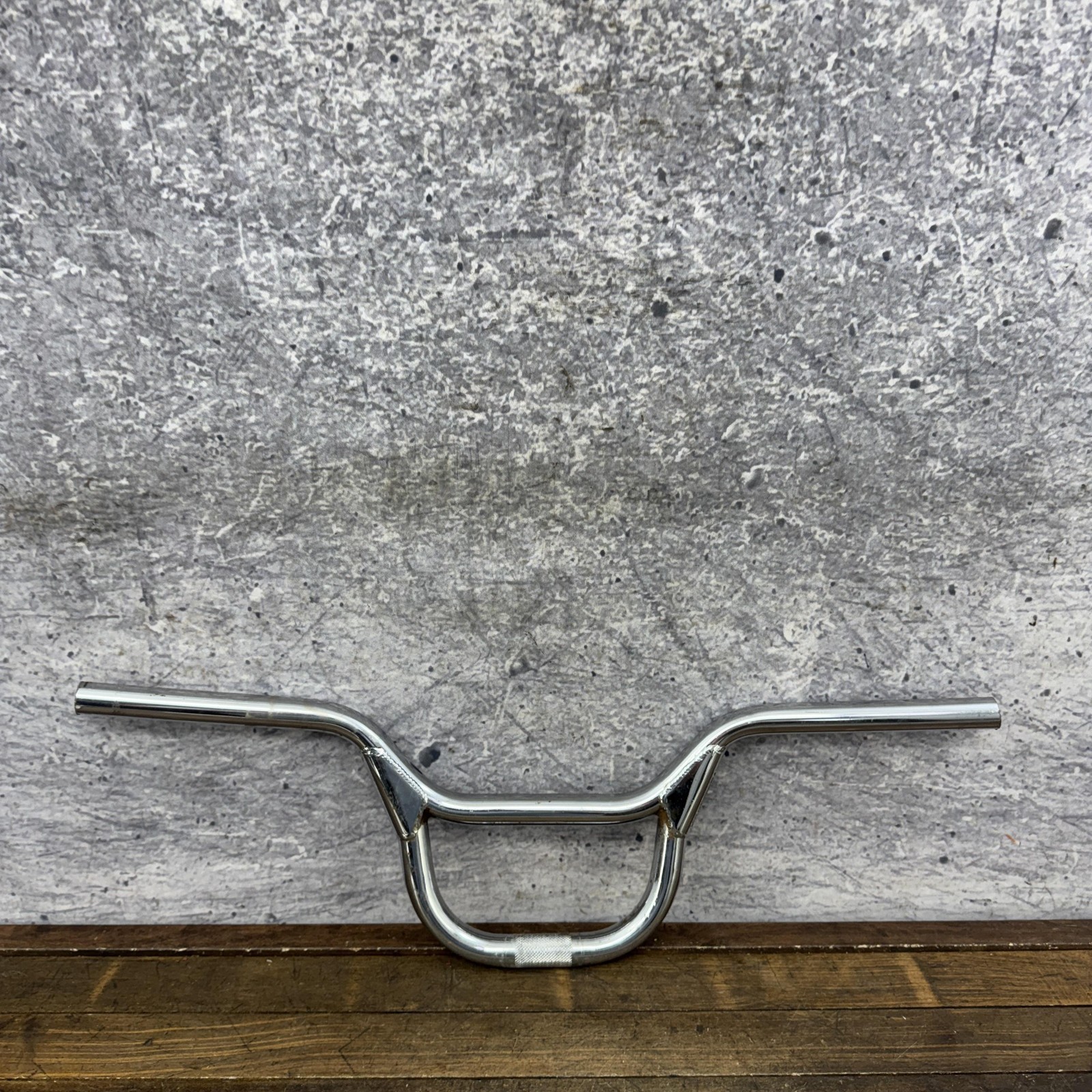 Vintage GT Freestyle BMX Handlebar Chrome Silver Steel Old School Bar BMX Stamp