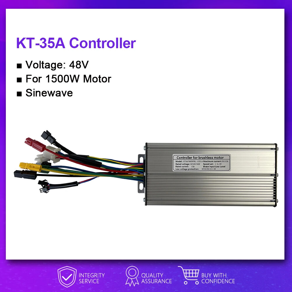 Brushless Motor Controller for E-bike 15A-50A 250W-3000W Wheel Motor Controller