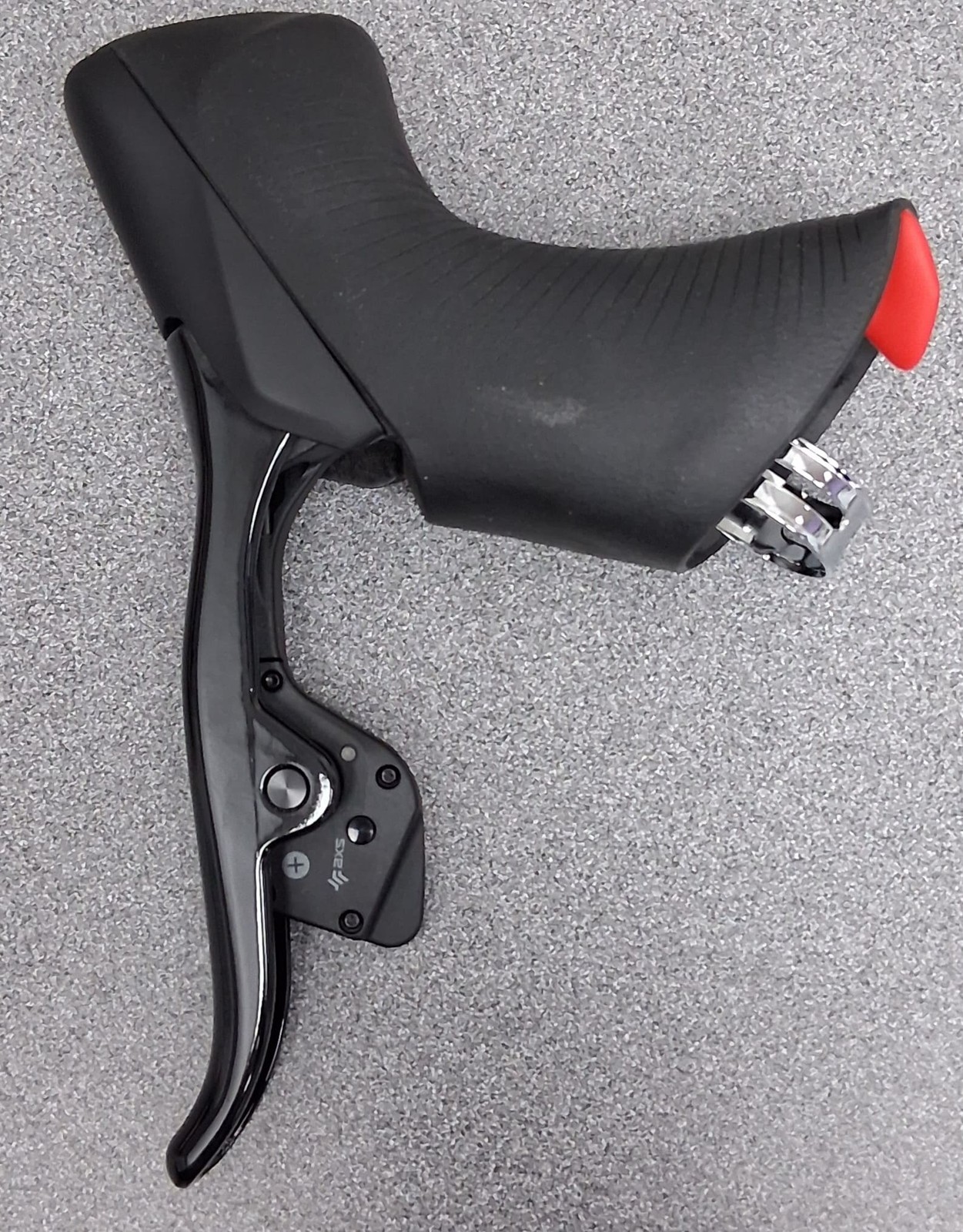 SRAM Force eTap AXS HRD Shift/Brake Lever & Caliper: Right/Rear, 1700mm Hose, D1