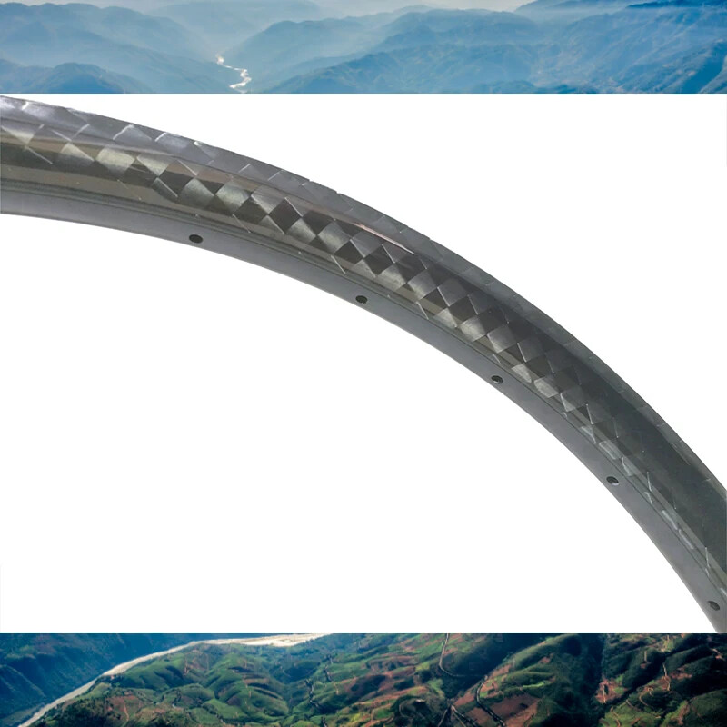 27.5er 650B 35*25mm AM Mountain Bicycle Carbon Rim 24 28 32 Custom Holes