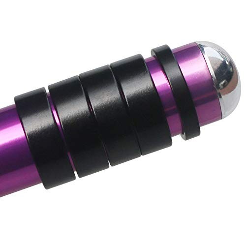 1 Inch Headset Spacer 5PCS 25.4 Fork Tube Handlebar Stem Spacer Black Silver 2 C