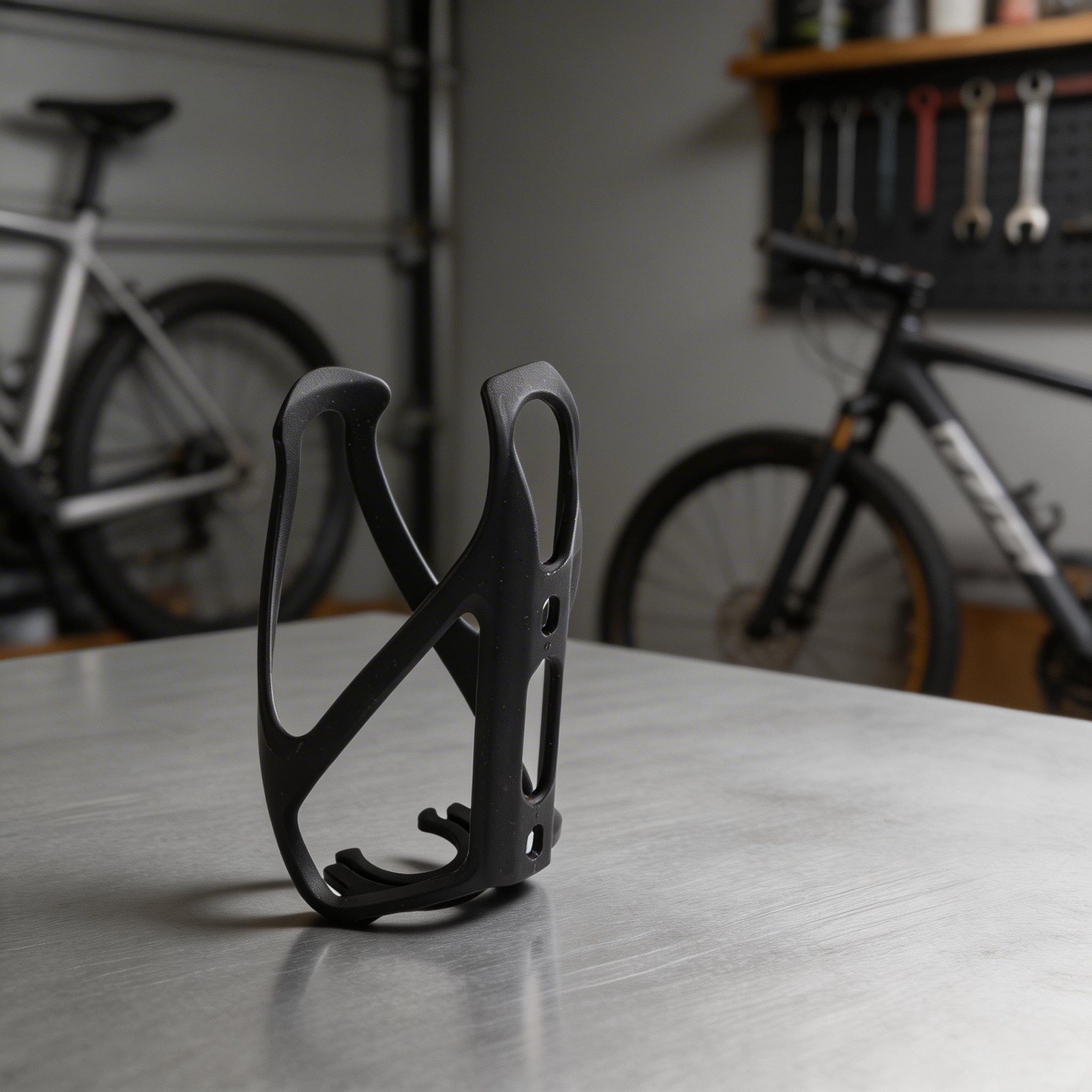 PC Bicycle Water Bottle Cage Holder Lightweight Secure Fit for Most Bottles