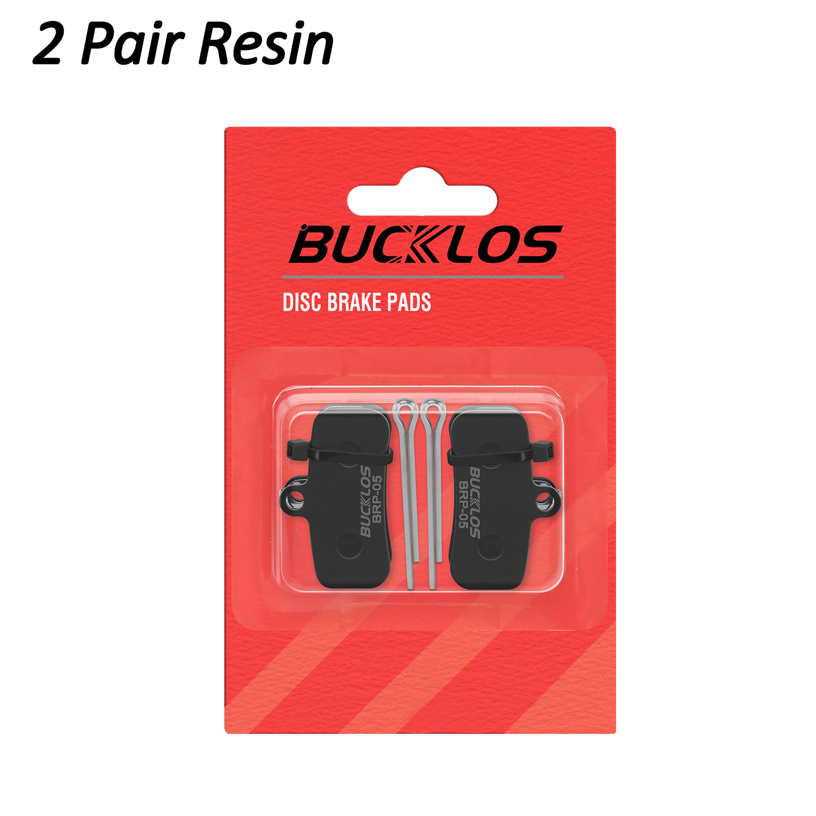 2 Pair Resin Brake Pads for 4 Piston Bike Tektro Q10YS Shimano XTR/XT Deore TRP