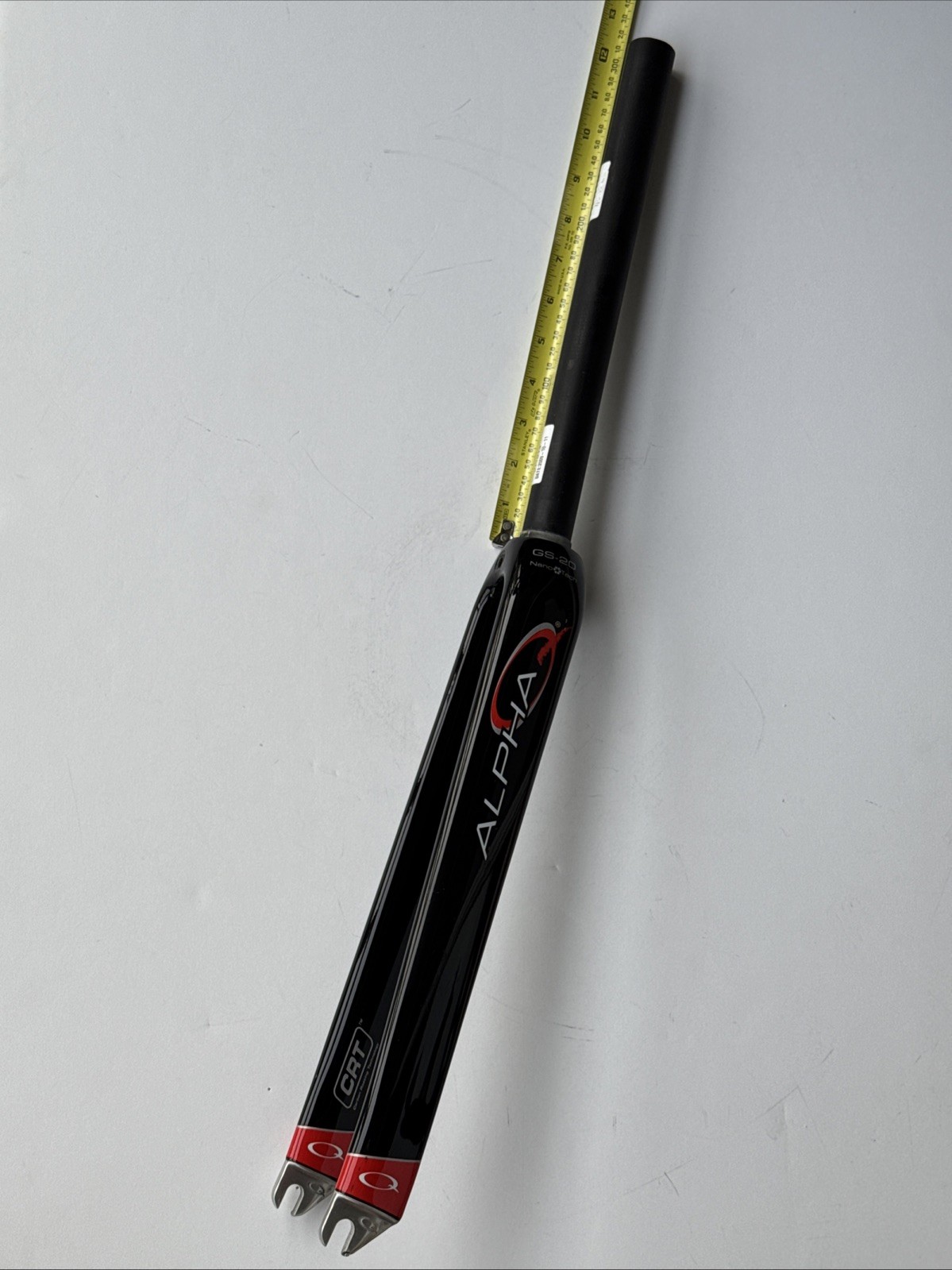 NOS Alpha Q GS-20 Carbon Road Bike Fork 1-1/8” 700c Carbon Steerer 310mm Gloss