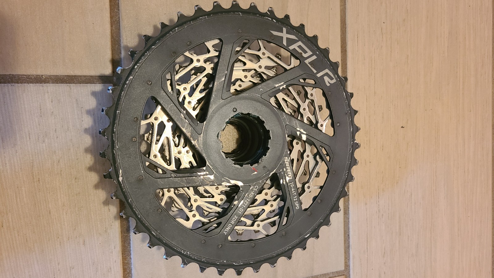 SRAM Forxe AXS XPLR XG-1271 D1 12-Speed Gravel Cassette 10-44 CS-XG-1271-D1 XDR