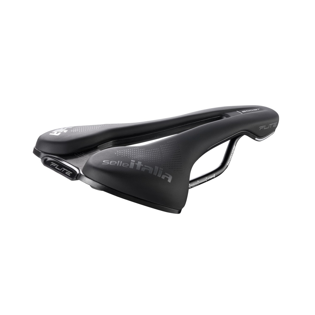 Selle Italia Flite Boost Superflow Saddle – 250x135mm Carbinio Black