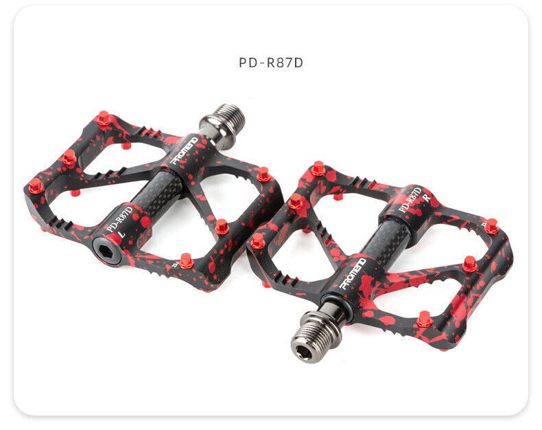 PROMEND Bicycle Riding Pedal Carbon Tube Sanpelin Colorful MTB Bicycle Pedal