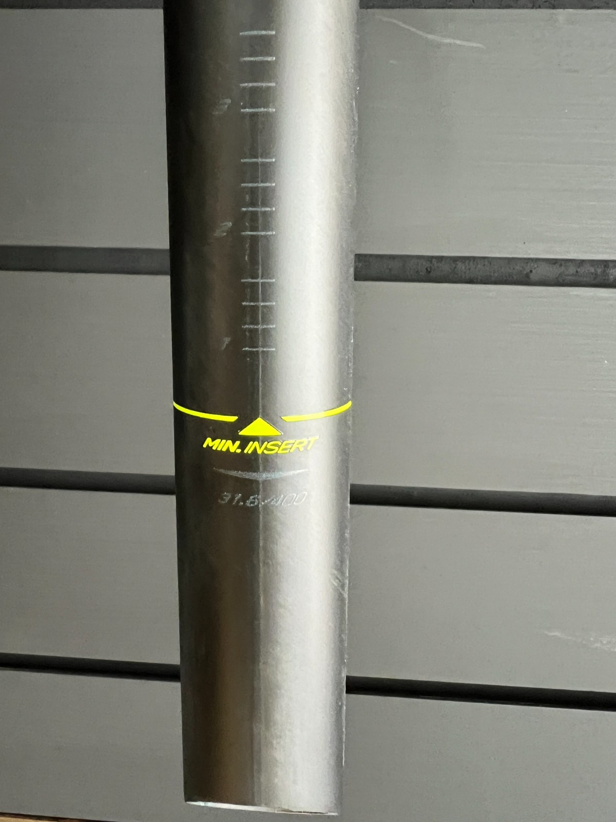 Syncros Duncan Seatpost 31.6 mm (10mm Offset) carbon F1.0 Neon Yellow