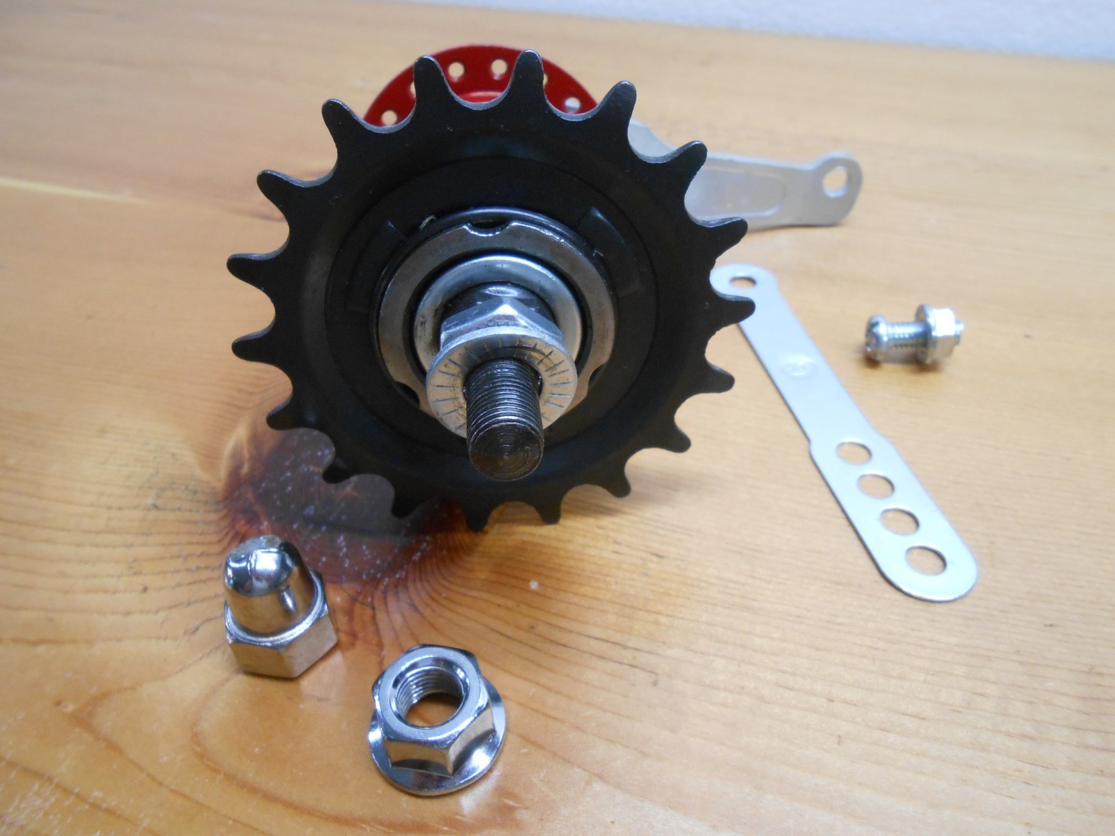 Vintage Falcon Rear SS Bike Hub RED 36H 18T Coaster Cruiser Schwinn 110mmKlunker