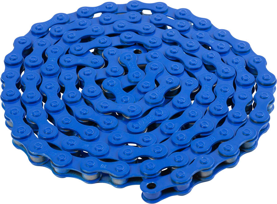 Odyssey Bluebird Chain – Single Speed 1/2″ x 1/8″, 112 Links, Blue