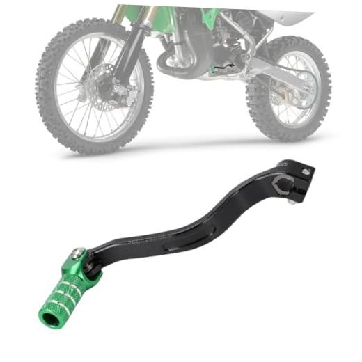 Dirt Bike Gear Shifter Shift Lever Folding Tip CNC for KX85 2014-2024 Green