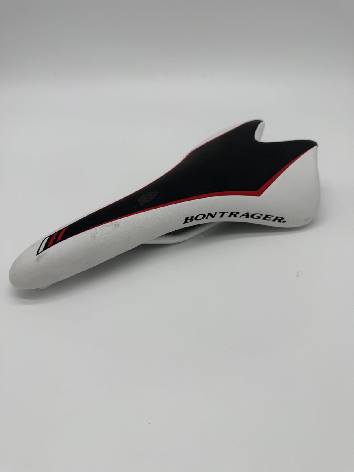 Bontrager RL 145 Seat Or Saddle Black White Red Fiber Reinforced