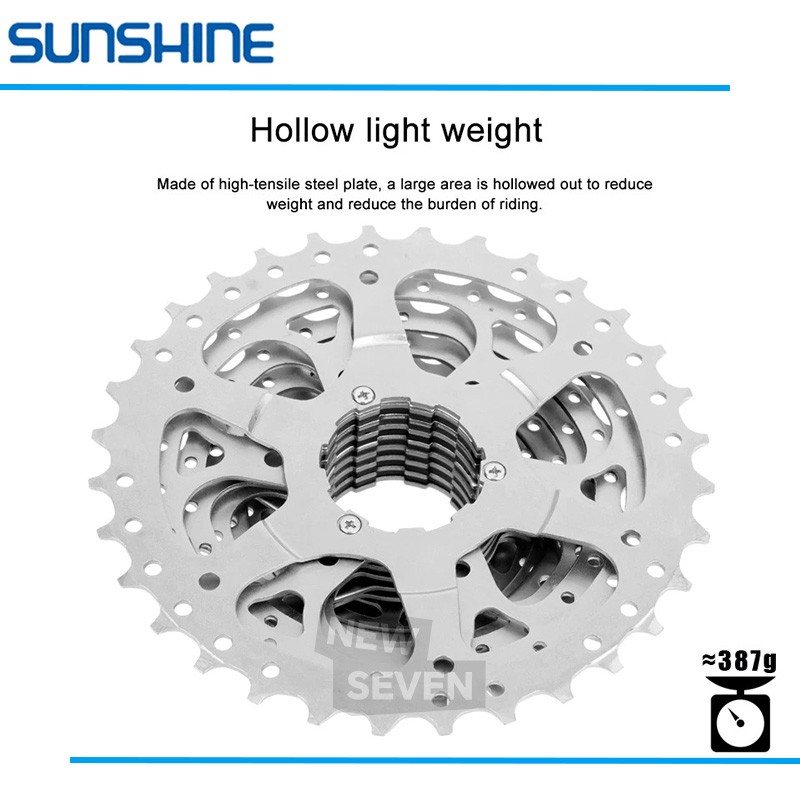 Sunshine 11 Speed 11-34T Road Bike Cassette HG Hub CS-HG800 CS-HG700 105 Ultegra