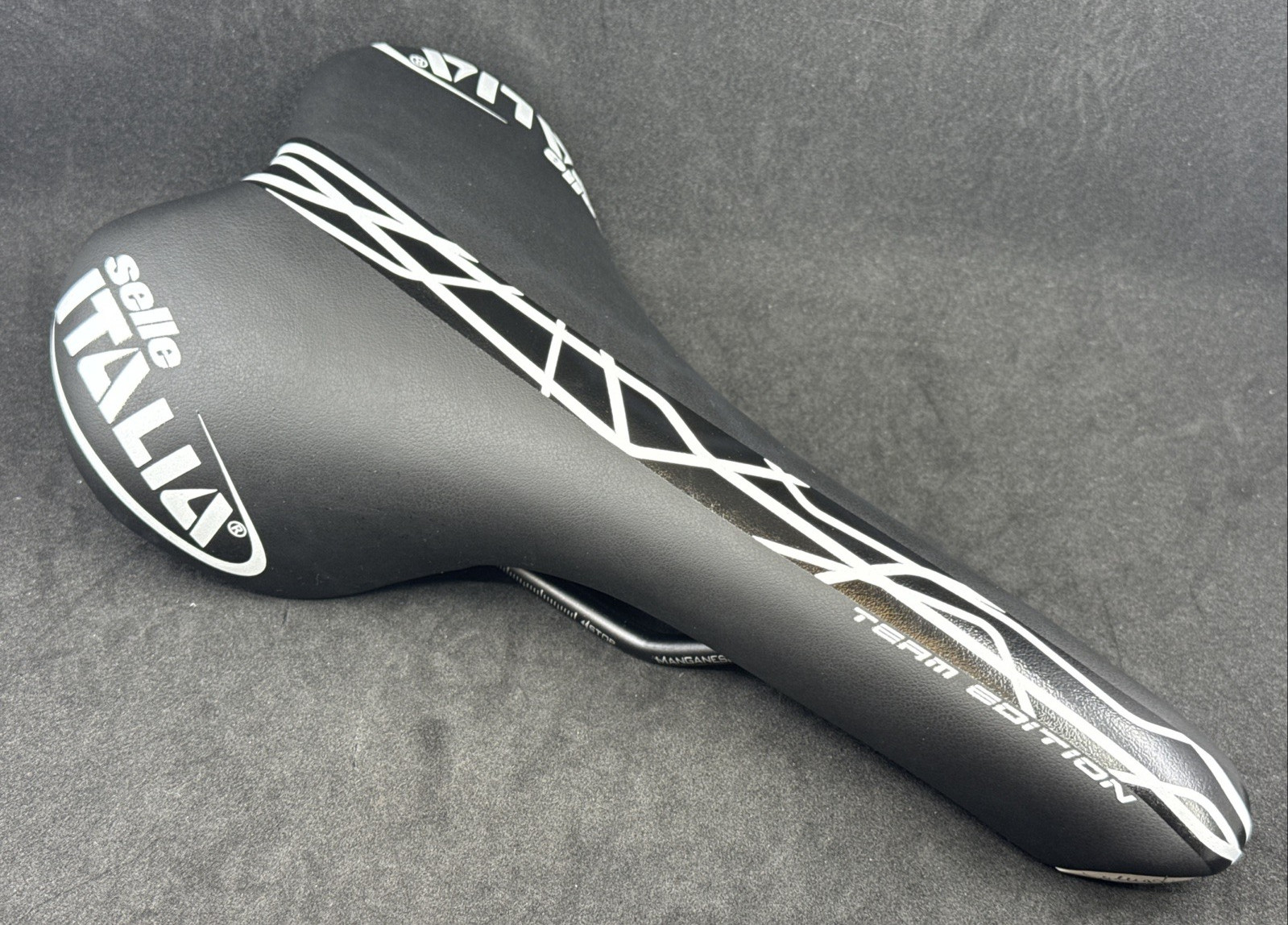 Selle Italia TurboMatic Team Edition Manganese Rail Saddle 275mm x 153mm