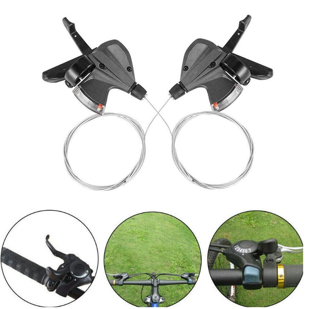 Trigger Shifter Set Gear Lever Brake Fit For Shimano Altus SL-M370 3/9/3×9 Speed