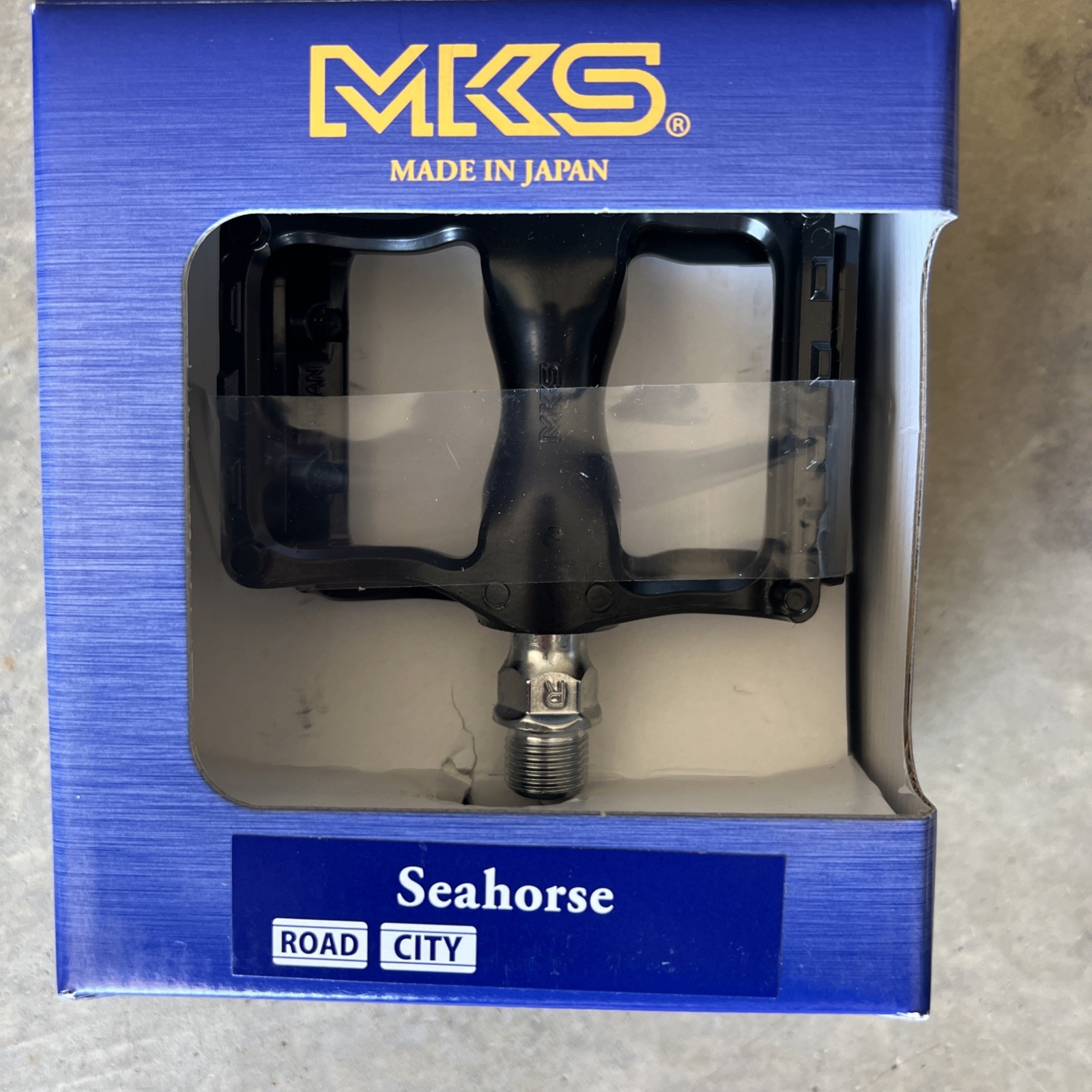 MKS Seahorse 9/16 Black Pedals