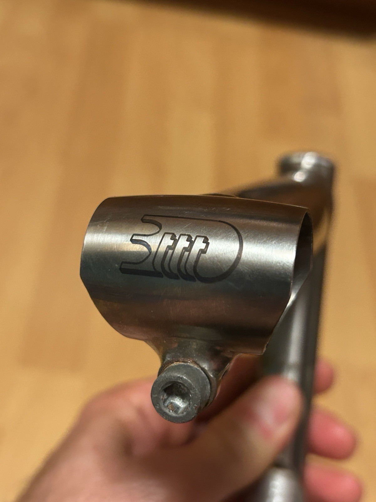 Vintage 90s 3T Pro Titanium Corsa 1″ Threaded Quill Stem 130mm 25.8 3ttt Ti 22.2