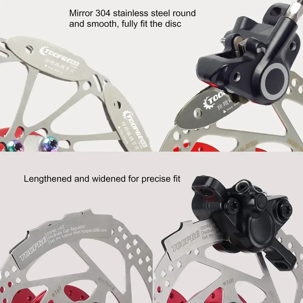 1-10Pcs Stainless Steel Bicycle Hydraulic Disc Brake Caliper Adjusting Tools MTB