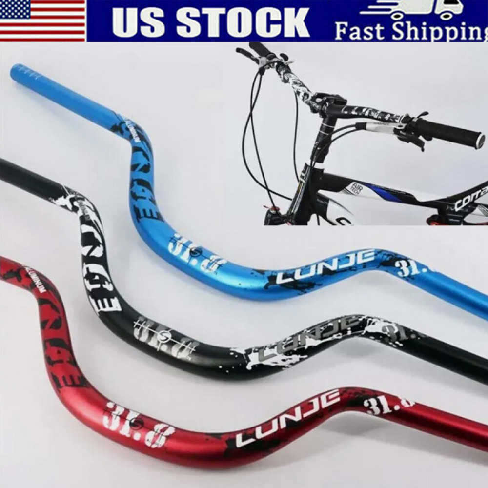 Mountain Bike High Handlebar 31.8mm Length 720mm Rise 30/90mm Aluminium Alloy US