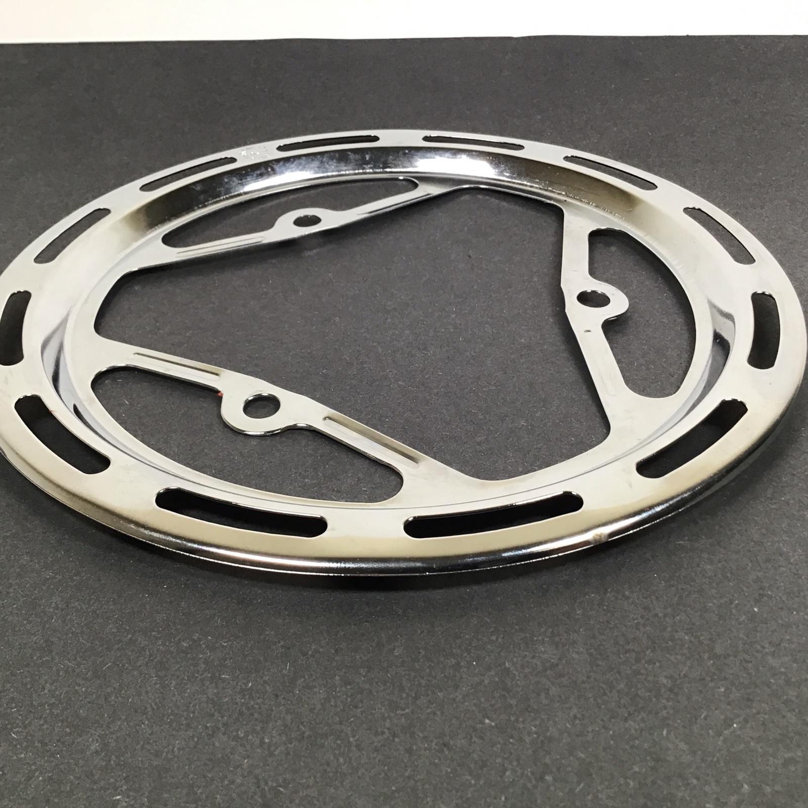 Nervar 3-Bolt Chainring Guard Protector NOS Chromed Steel NOS Vintage Peugeot