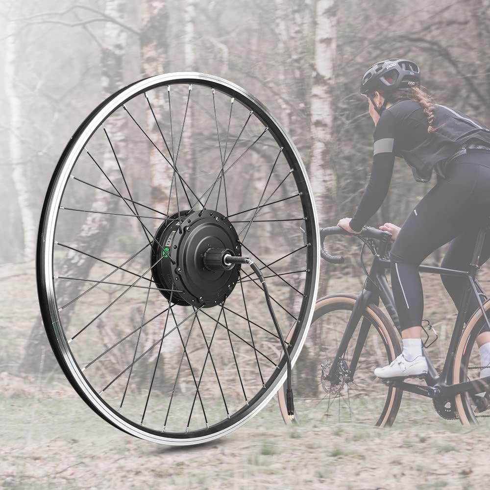 48V 500W Bafang Front hub Motor 20»26»700C Wheel Electric Bike Conversion Kits