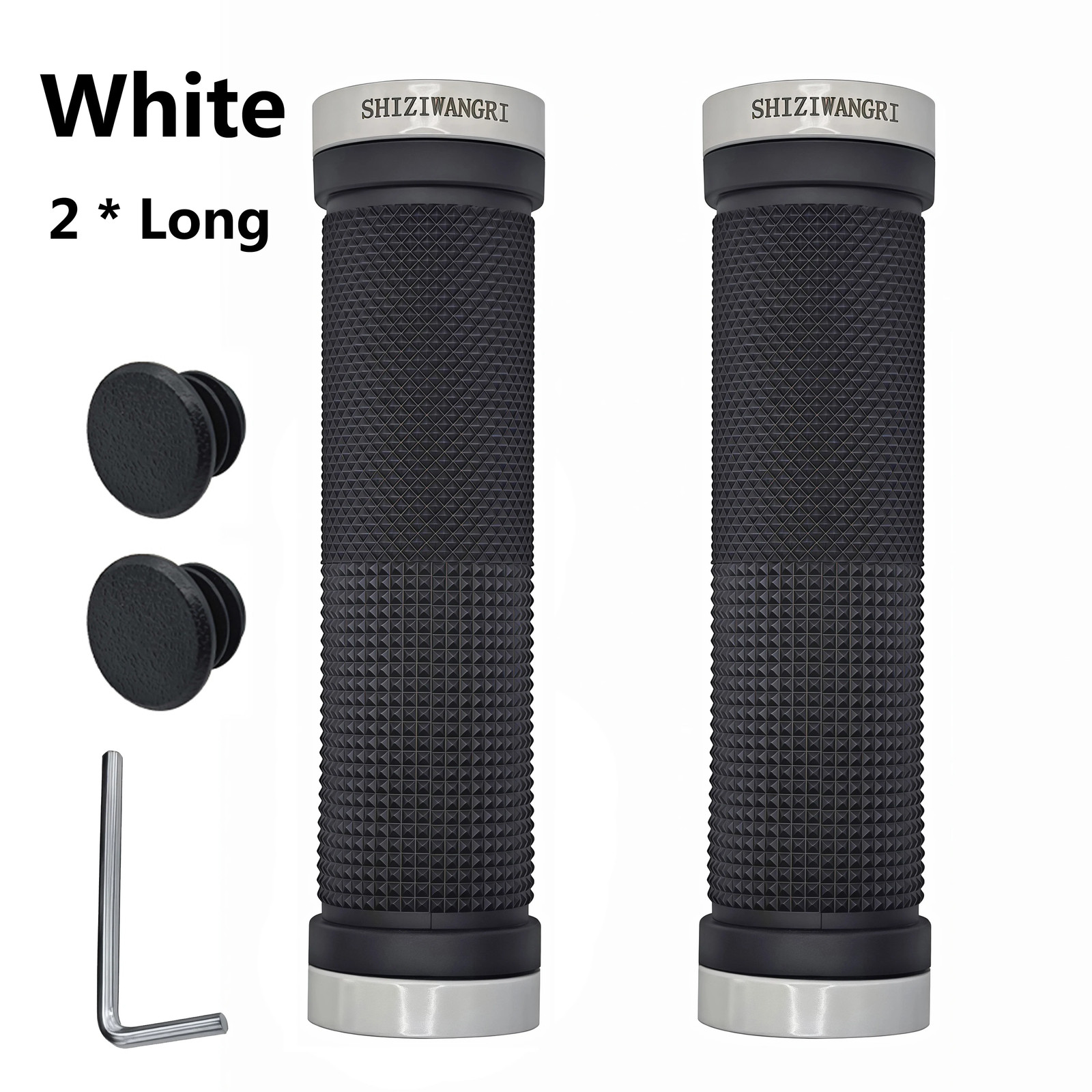 MTB Ergonomic Bike Handlebar Grips Rubber Anti-Slip Long Short Bicycle Covers