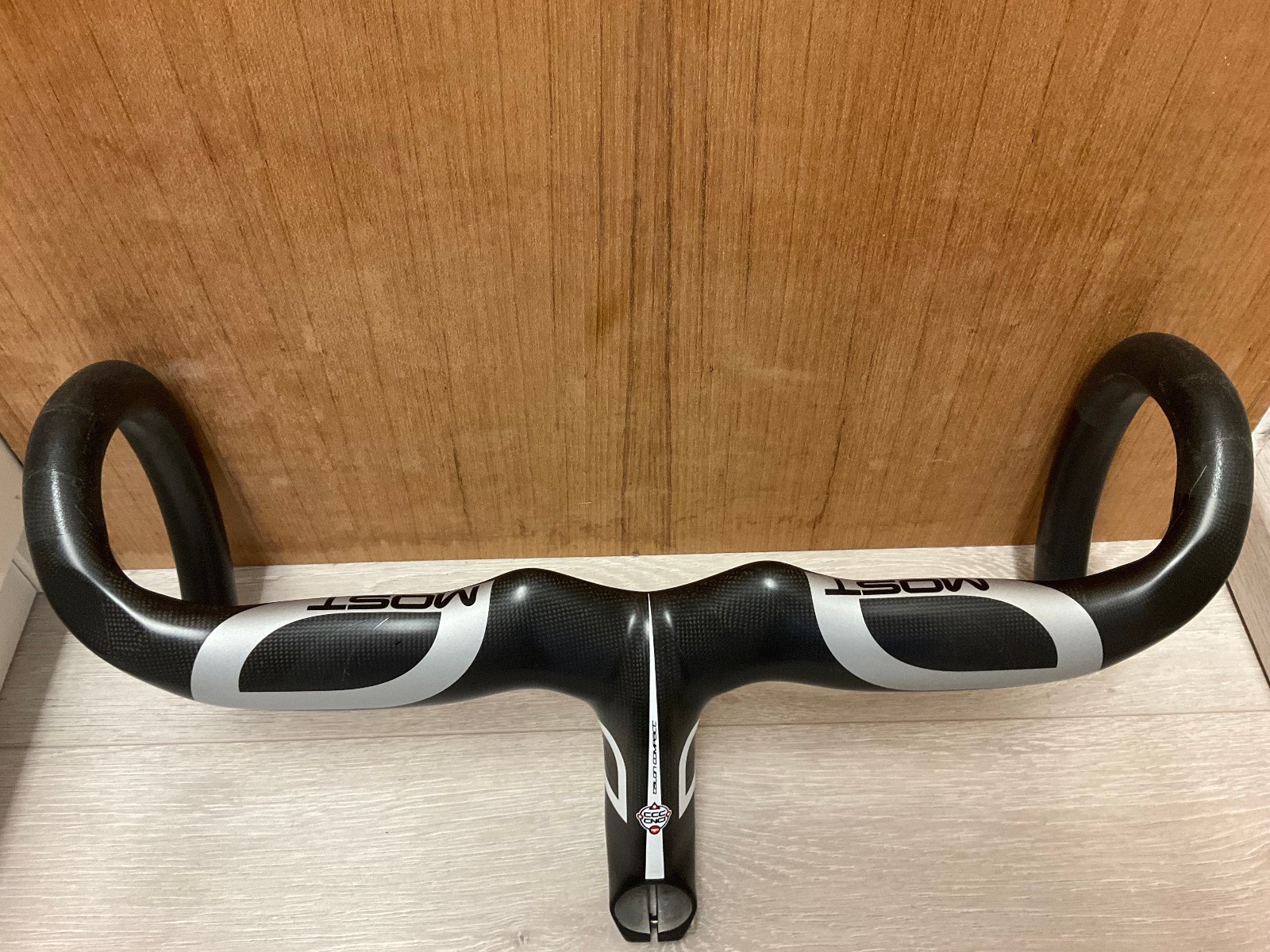 NOS Pinarello Most Talon Carbon Compact Integrated One Piece Handlebar Handlebar