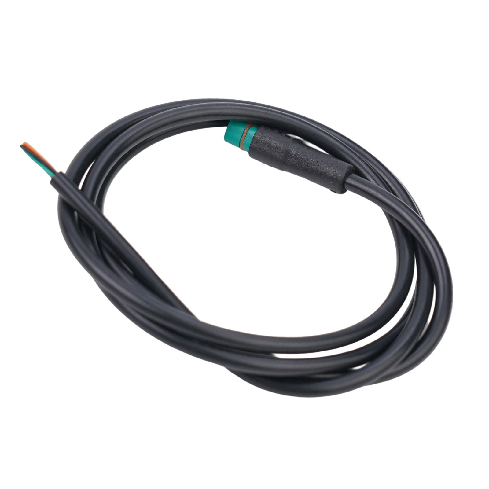 Plastic Steel Ebike Shaped Connector 80cm Length 2/3/4/5/6 Pin Signal Cable