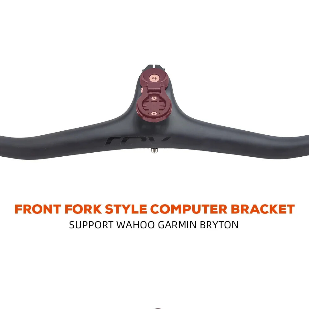 Carbon Fiber XC Mountain Bike Integrated Handlebar 9/10 Degrees 70-100mm*740mm