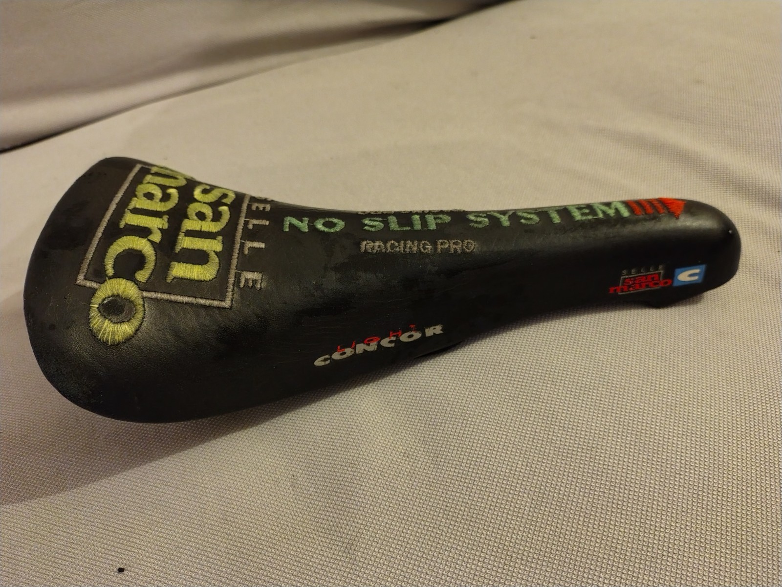 San Marco Light Concor No Slip System Saddle for Vintage Racing Bike
