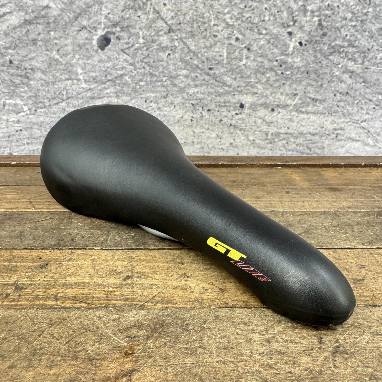GT Lite Seat Bicycle 90s MTB Saddle GT-8 Black Racing 245g Bike Cut