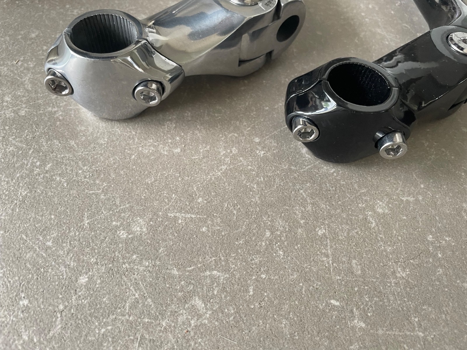 Bicycle Handlebar Stem 1 Inch for 22.2mm Stem 160x100mm Handlebar Clamp 25.4mm