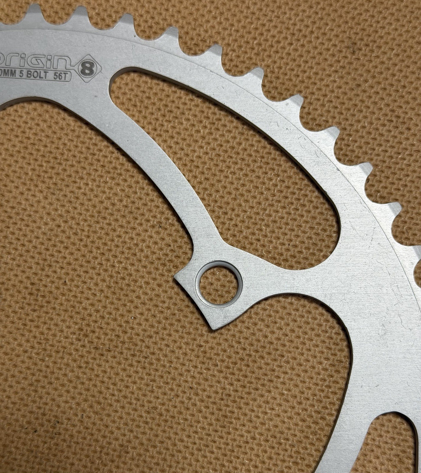 Origin8 Alloy Blade 56T Chainring – 130 BCD – 5 Bolt (New Old Stock)