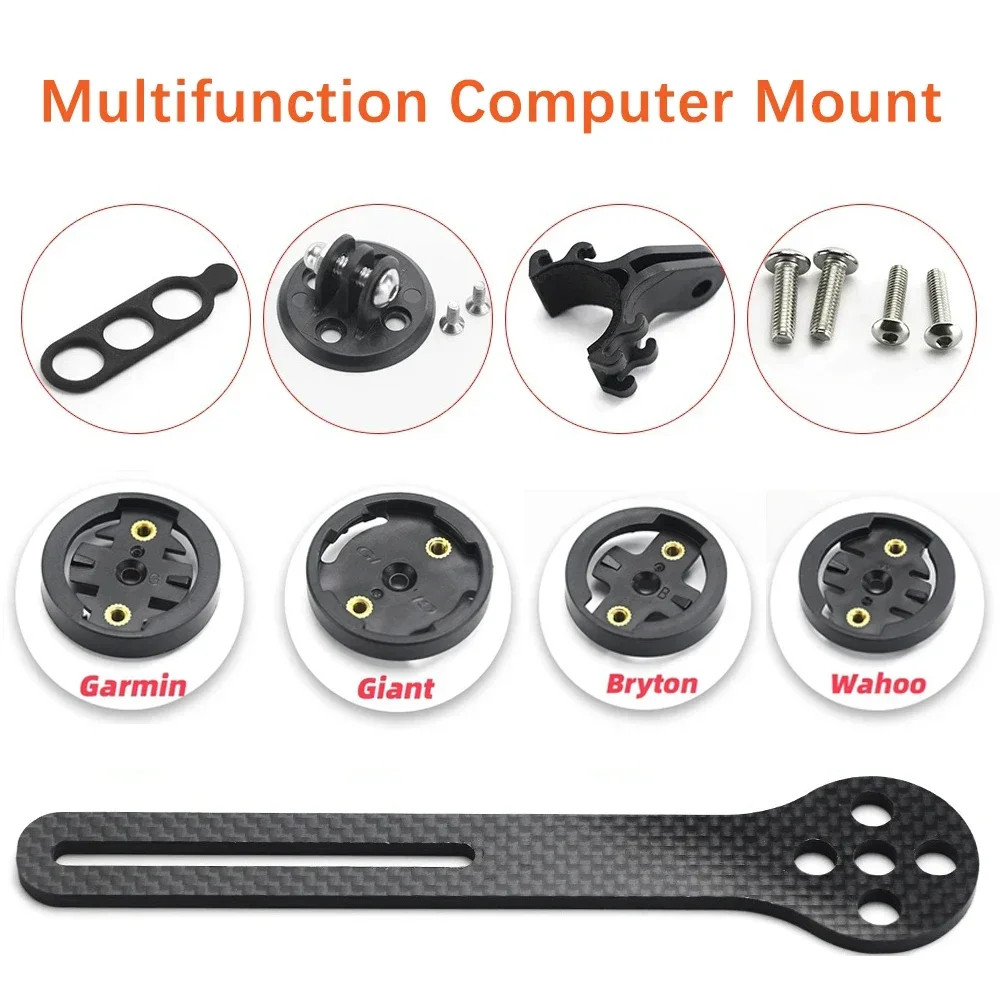 Bicycle Handlebar Integrated Carbon Mountain Bike with Stem -17Degree 70mm-110mm