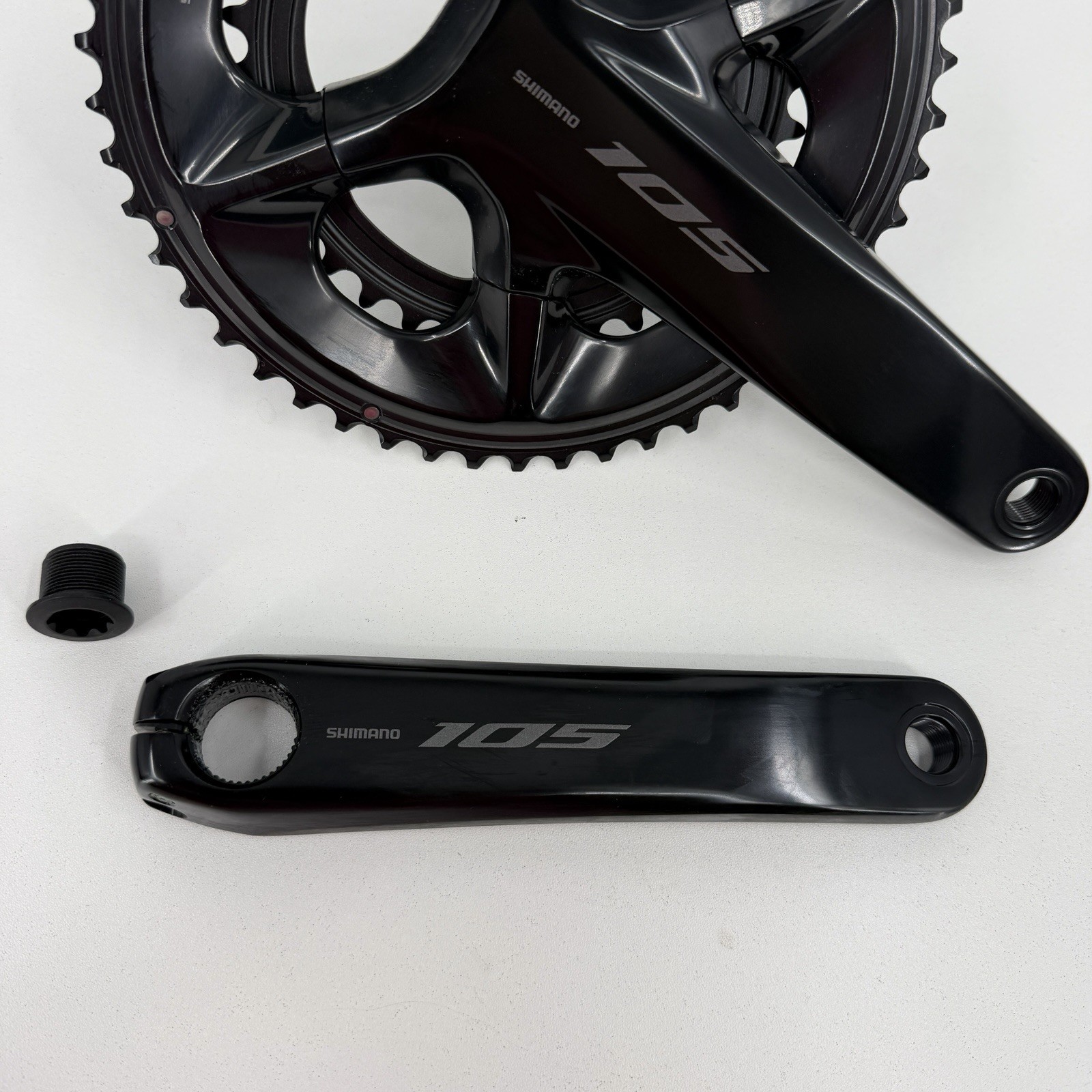 Shimano 105 FC-R7100 12-Speed Crankset 170mm 50-34T Black
