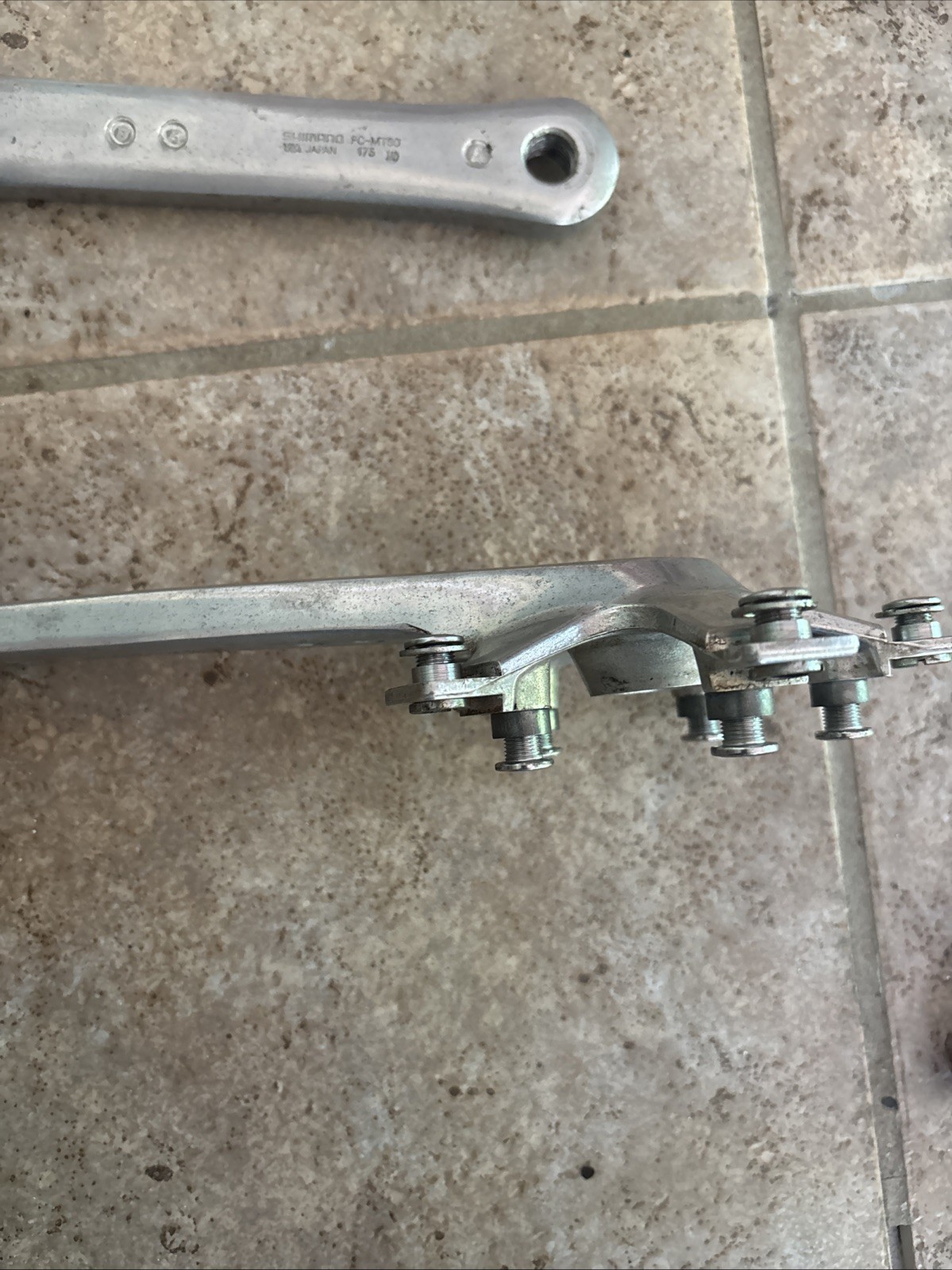Shimano Deore FC—MT60 175mm Crank Arms 110bcd Triple Vintage Square Taper