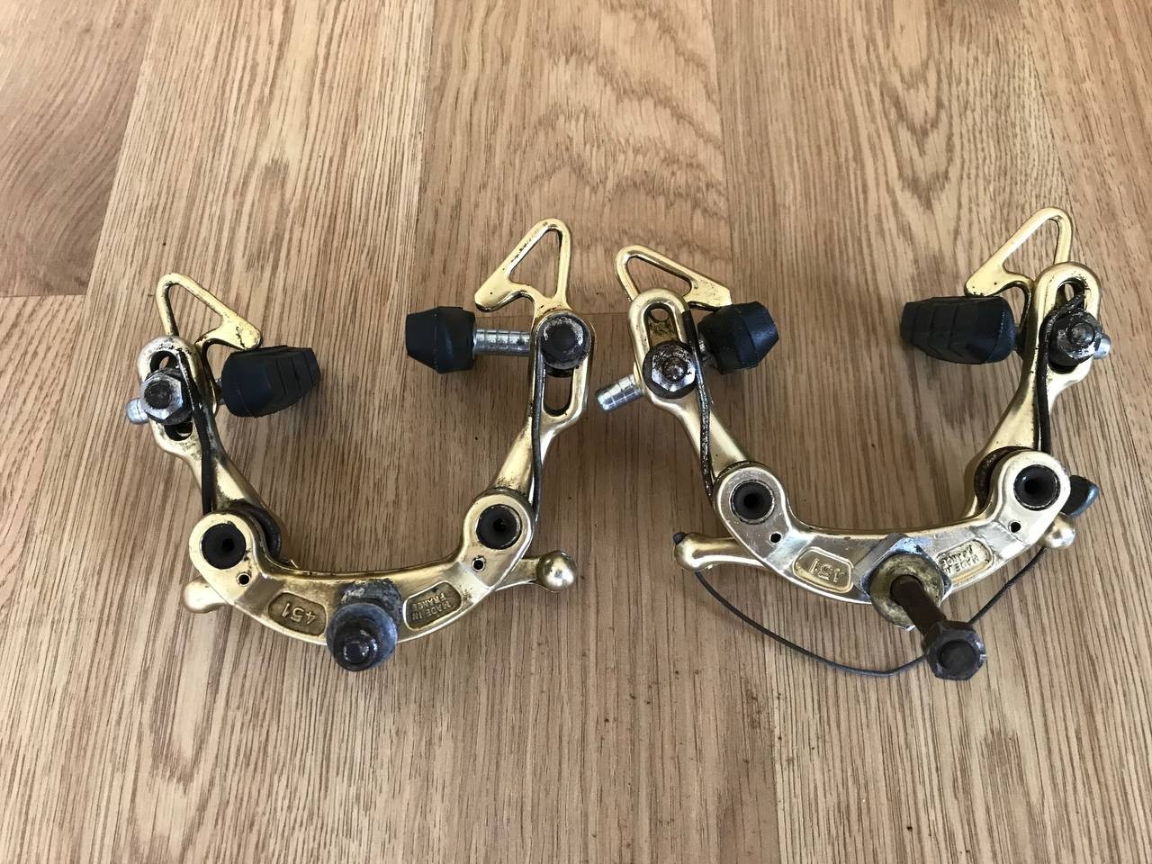 caliper center pull brakes Mafac 2000 Gold Edition